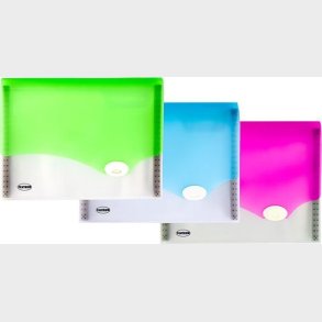 Hjemmearkiv A4 - Med 6 Lommer Assorterede - Centrum