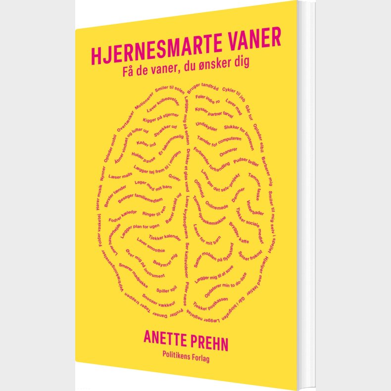 Hjernesmarte Vaner - Anette Prehn - Bog