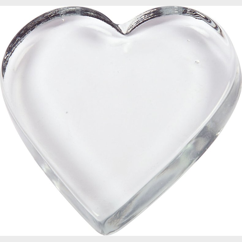 Hjerte - Str. 10x9 Cm - Tykkelse 15 Mm - 1 Stk.