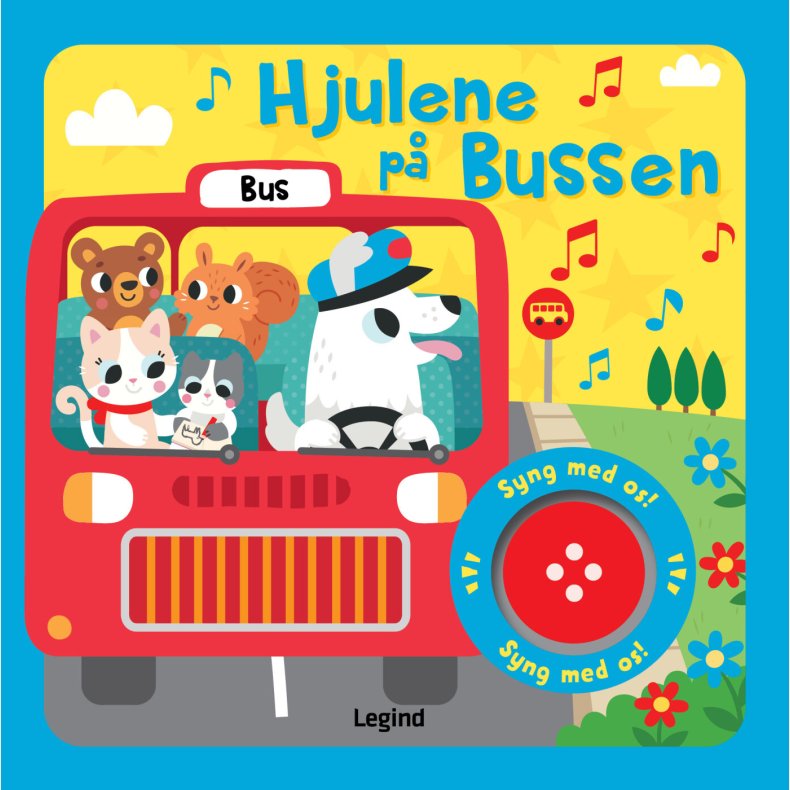 Hjulene P� Bussen - Sangbog Med Musik - Claire Stamper - Bog