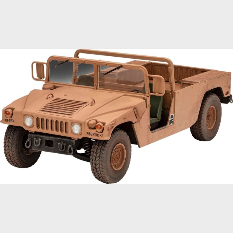 Revell - Hmmwv M1097a2 Model Bil Byggest - 1:35 - 03366