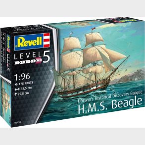 Revell - H.m.s. Beagle Bygges�t - 1:96 - Level 5 - 05458