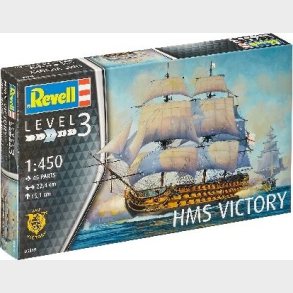 Revell - Hms Victory Model Skib Byggest - 1:450 - Level 3 - 05819