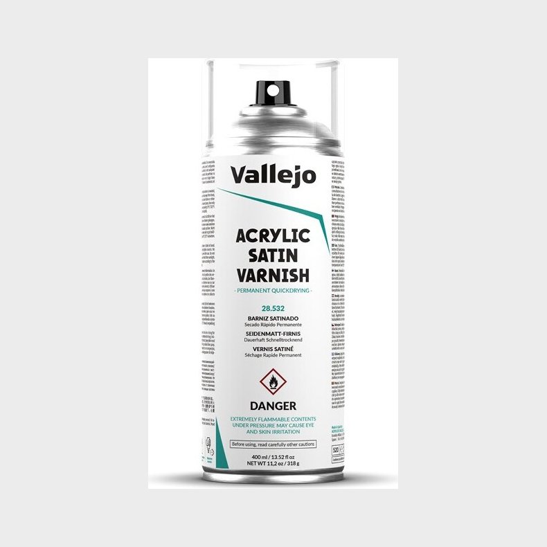 Vallejo - Satin Varnish - Satin Lak 400 Ml