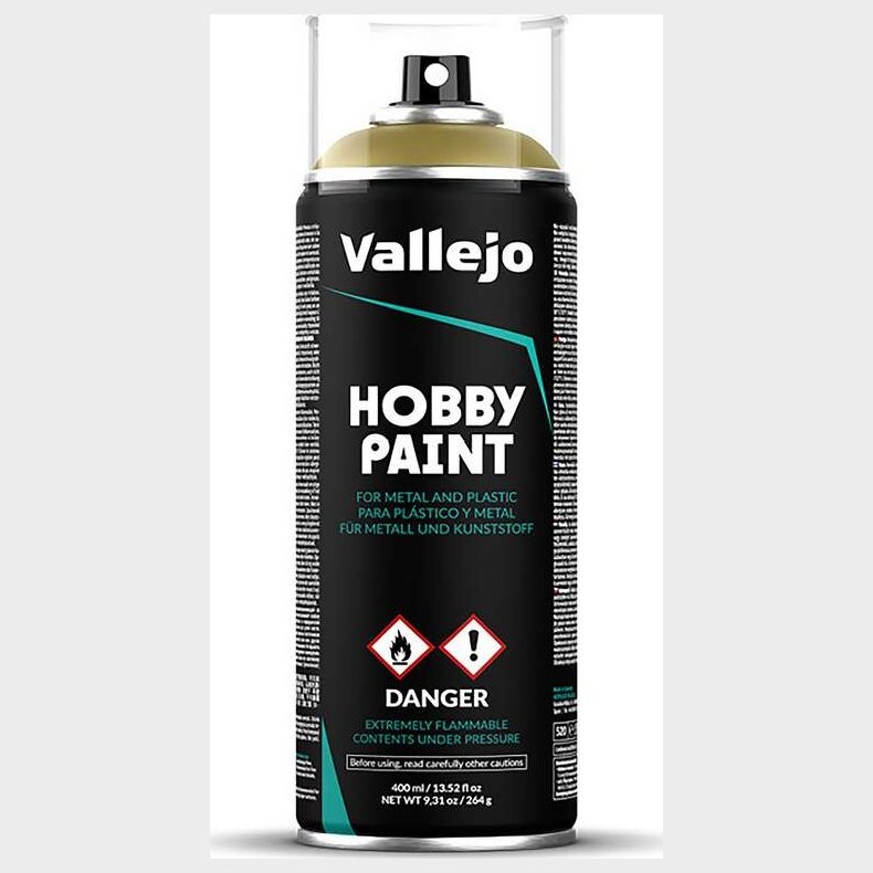 Vallejo - Hobby Paint Spraymaling - Afv Panzer Yellow 400 Ml