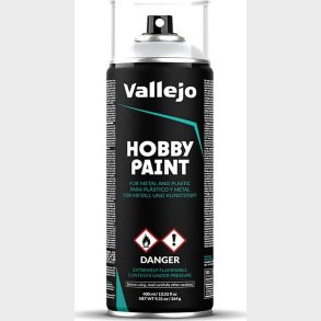 Vallejo - Hobby Paint Spray Maling - Basic Grey 400 Ml