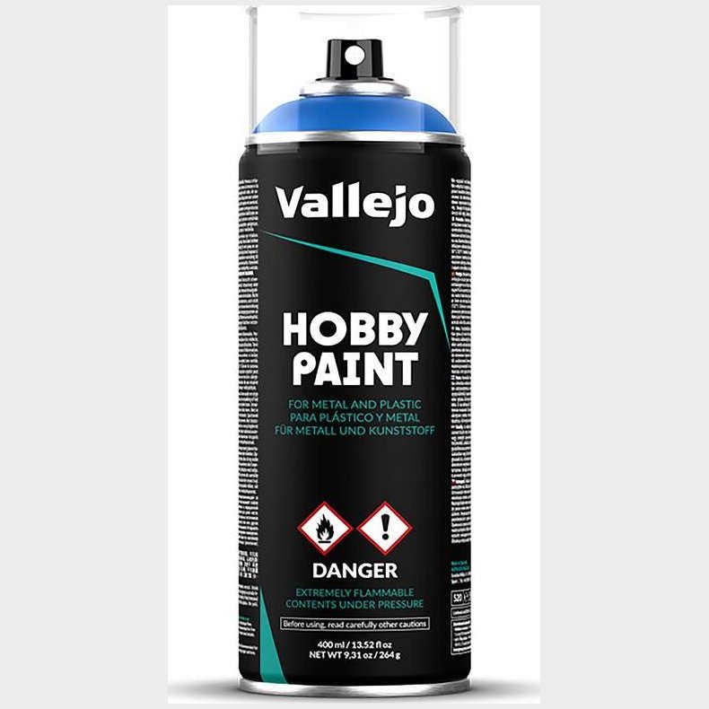 Vallejo - Hobby Paint Spraymaling - Fantasy Magic Blue 400 Ml