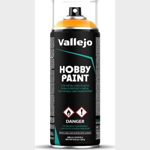 Vallejo - Hobby Paint Spraymaling - Fantasy Sun Yellow 400 Ml