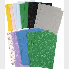 Hobbyfilt - 21x30 Cm - 1 Mm - Indhold Kan Variere - Flere Farver - 24 Ark