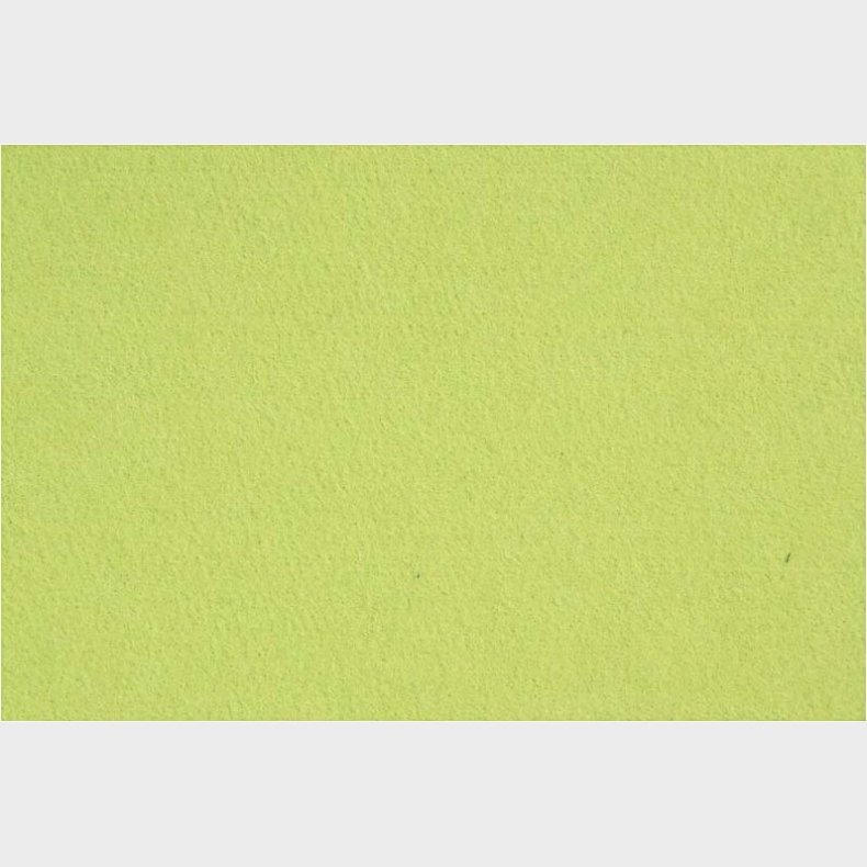 Hobbyfilt - 42x60 Cm - 3 Mm - Lys Grn - 1 Ark