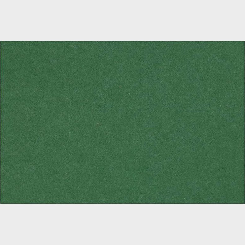 Hobbyfilt - 42x60 Cm - 3 Mm - Mrk Grn - 1 Ark