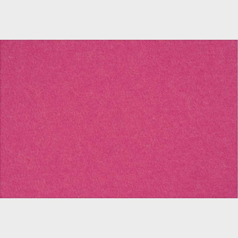Hobbyfilt - 42x60 Cm - 3 Mm - Pink - 1 Ark