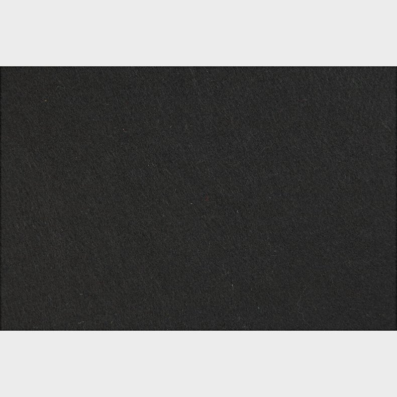 Hobbyfilt - 42x60 Cm - 3 Mm - Sort - 1 Ark