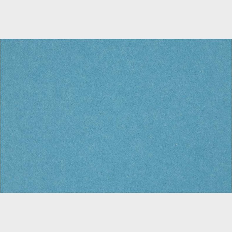 Hobbyfilt - 42x60 Cm - Tykkelse 3 Mm - Turkis - 1 Ark