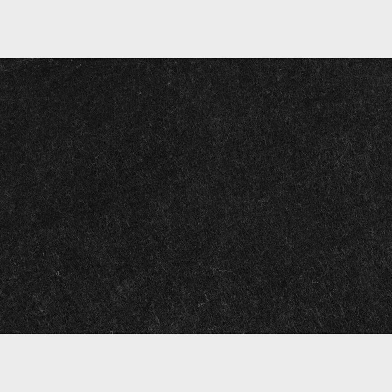 Hobbyfilt - A4 - 210x297 Mm - 1,5-2 Mm - Meleret - Sort - 10 Ark