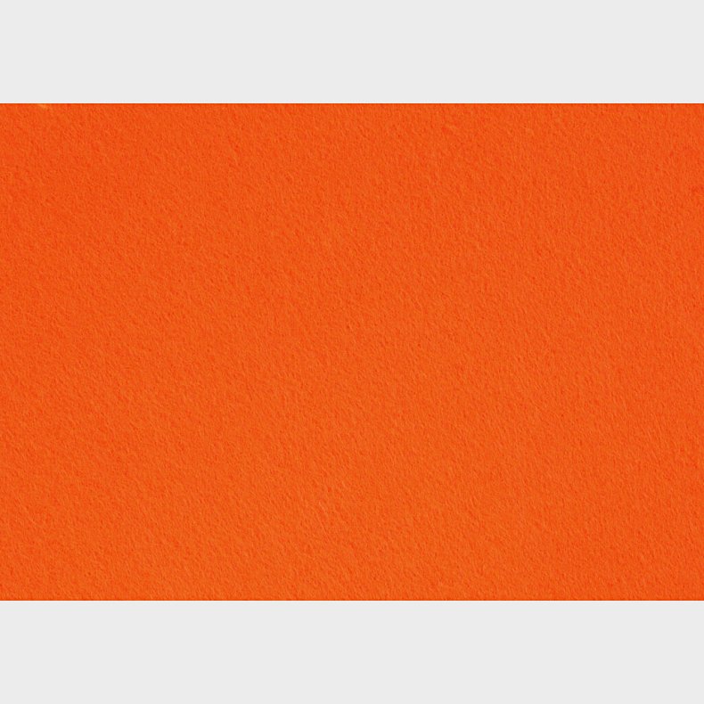 Hobbyfilt - A4 - 210x297 Mm - 1,5-2 Mm - Orange - 10 Ark