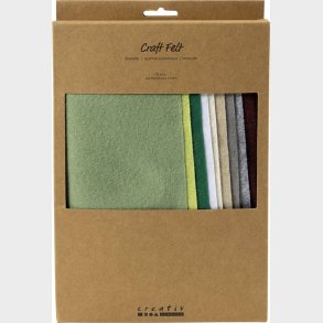 Hobbyfilt - A4 - 210x297 Mm - Tykkelse 2 Mm - Natur