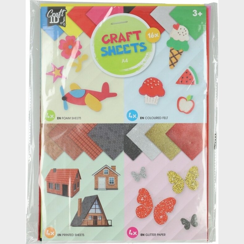 Hobbypakke A4 16 Dele