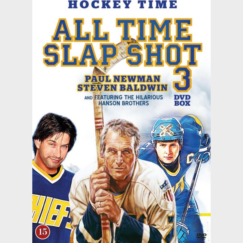 Hockey Time - All Time Slap Shot - Trilogi - DVD - Film
