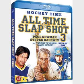 Hockey Time - All Time Slap Shot - Trilogi - Blu-Ray