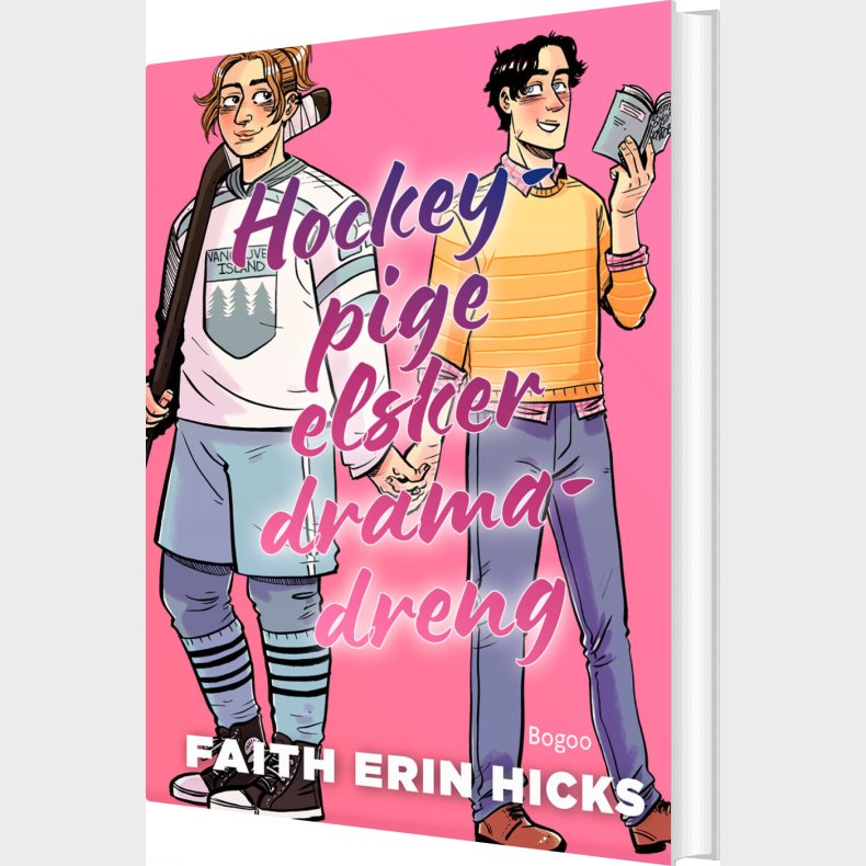 Hockeypige Elsker Dramadreng - Faith Erin Hicks - Bog