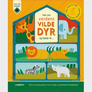 H�r Om Verdens Vilde Dyr Og Hj�lp Til - Rebecca Weerasekera - Bog