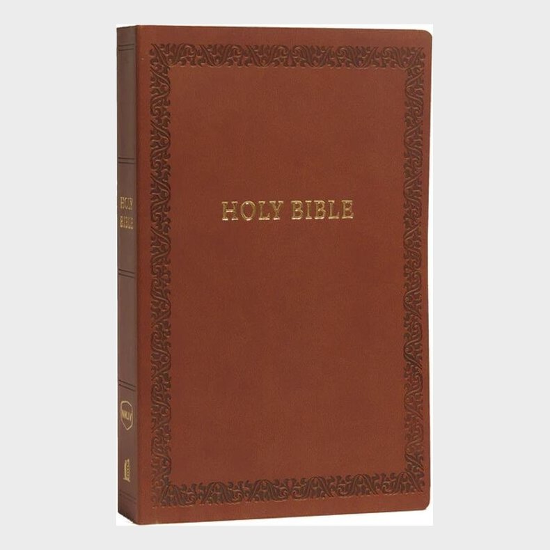 Holy Bible, New King James Version (nkjv) Brown Soft Leathertouch Edition - English book