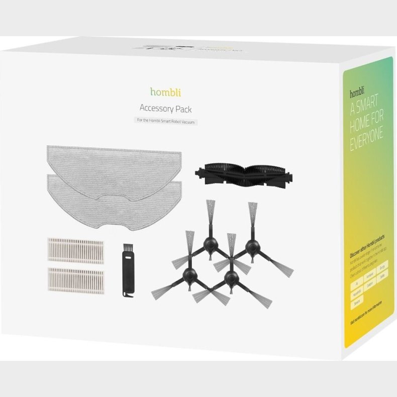 Hombli - Tilbehr Til Robotstvsuger - 20 Dele