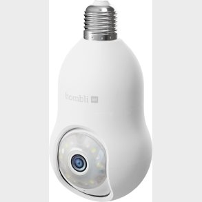 Hombli - Smart Bulb Cam 4k, White