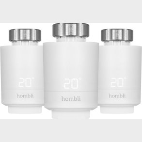 Hombli - Smart Radiator Termostat Udvidelsespakke - 3 Stk