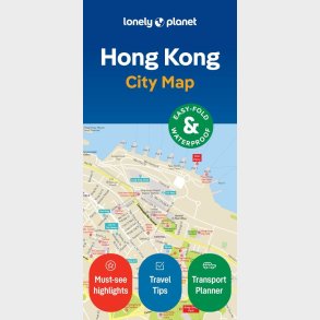 Hong Kong City Map - Lonely Planet  - English book
