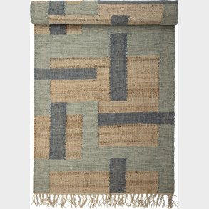 Creative Collection - Honiton Tppe - Grn - Uld - 75x245 Cm