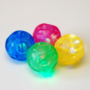 tickit | Hoppebolde m. blinklys, 4 stk