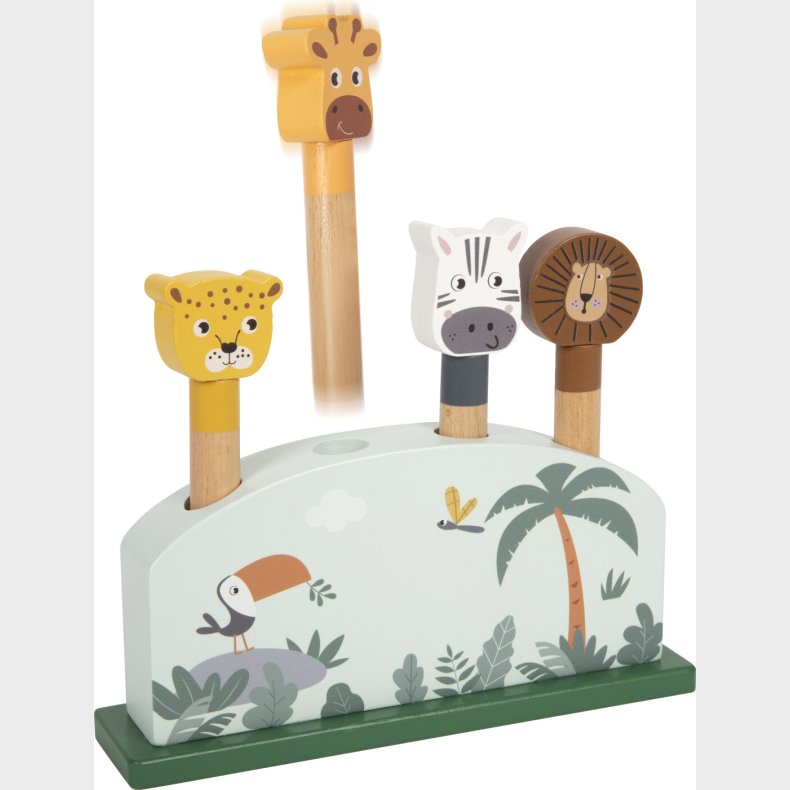 Hopping Animals Shapes Game "safari"