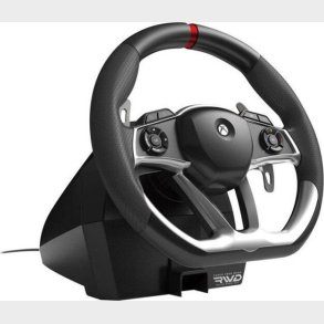 Hori - Force Feedback Racing Wheel Dlx Til Xbox - Sort