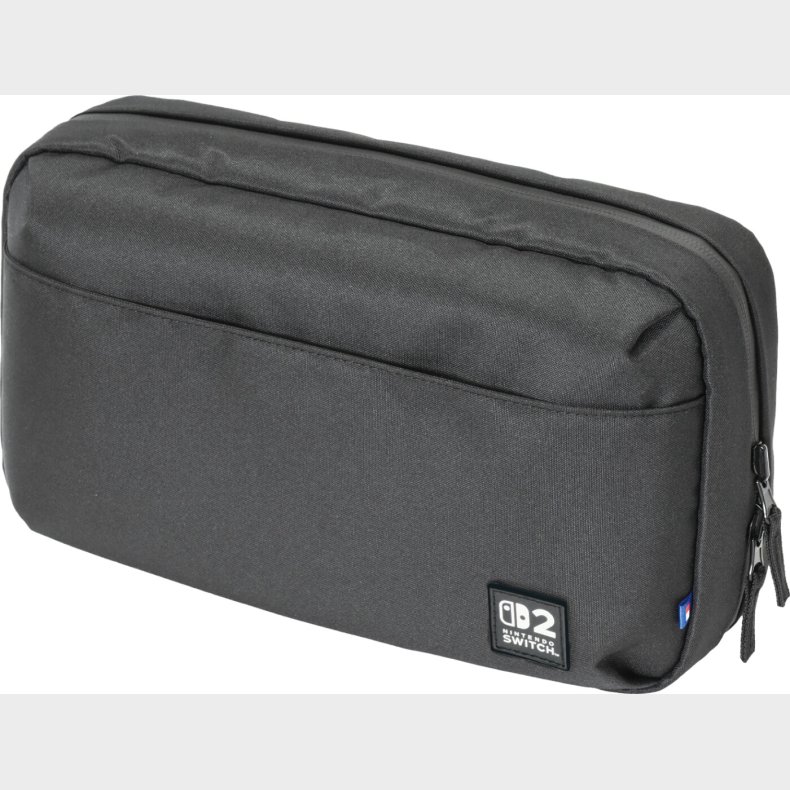 Hori - Reversible Travel Pouch - Black - Mid-size