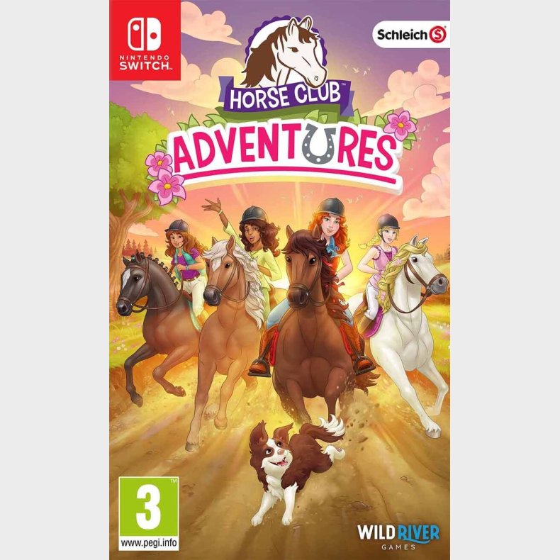 Horse Club Adventures - Kode I Boks - Nintendo Switch