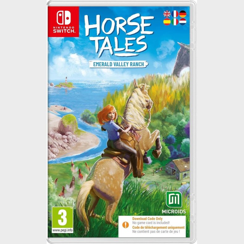 Horse Tales: Emerald Valley Ranch - Kode I Boks  - Nintendo Switch