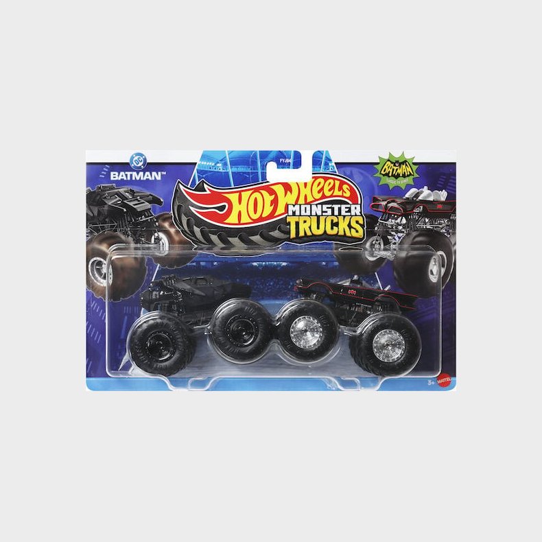 Hot Wheels - Monster Trucks 1:64  - Dc Batman Vs Batman Classic Tv Series (jcc80)