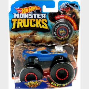 Hot Wheels - Monster Truck Leget�j - Str. 1:64 - Dodge Charger R/t