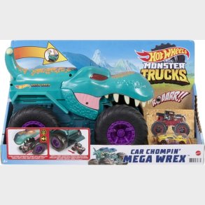 Hot Wheels - Monster Trucks - Car Chompin' Mega Wrex