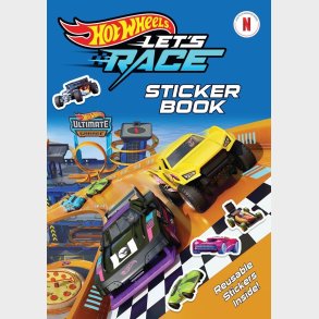 Hot Wheels Sticker Book A4  - Bog