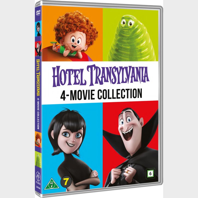 Hotel Transylvania 1-4 - DVD - Film