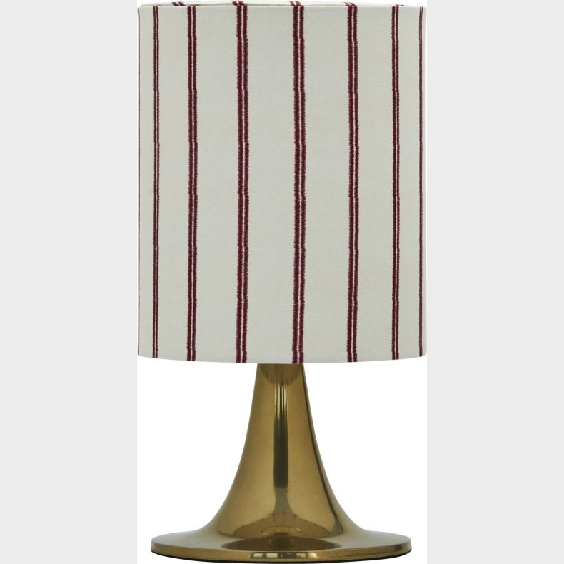 House Doctor - Bordlampe - Tulip - Antik Messing Finish - H 38 Cm