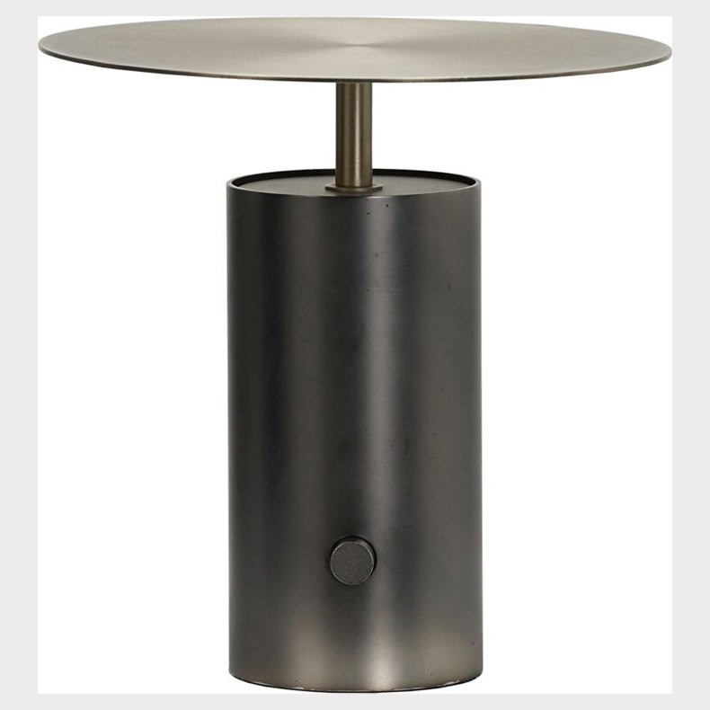 House Doctor - Bordlampe - Tacker - Gunmetal - H 22 Cm