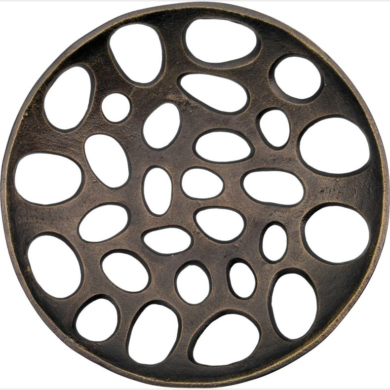 House Doctor - Dekorationsskl - Prato - Antik Metallisk