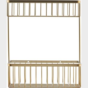 House Doctor - Badevrelseshylde - Bath - Double - Brstet Messing