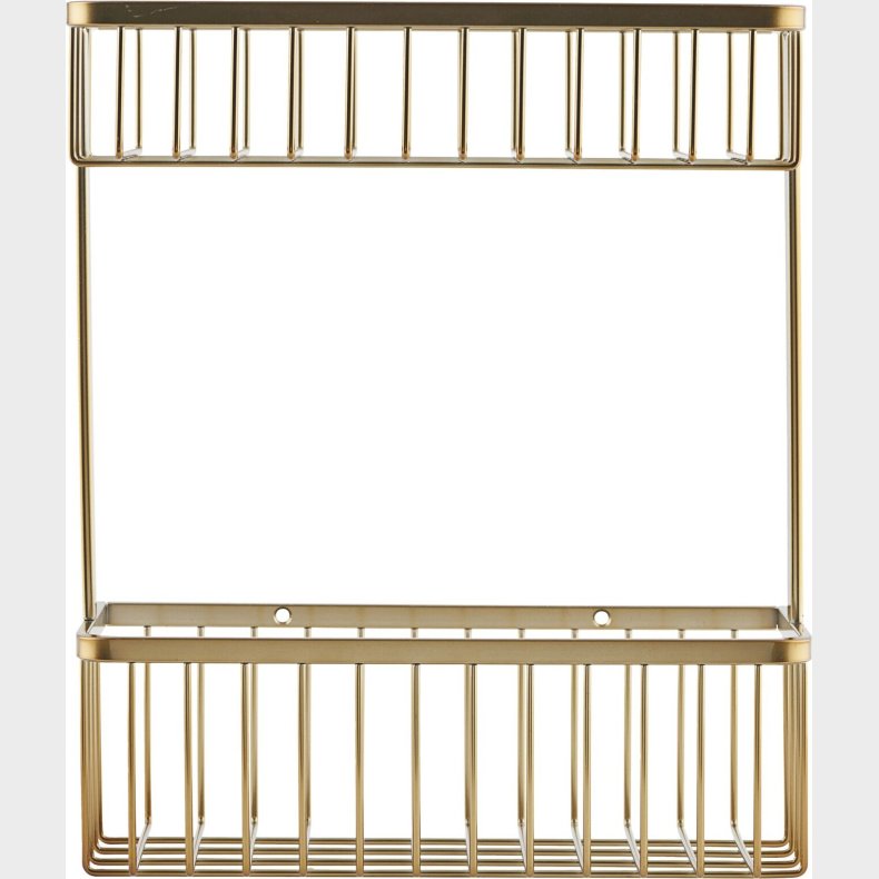 House Doctor - Badevrelseshylde - Bath - Double - Brstet Messing