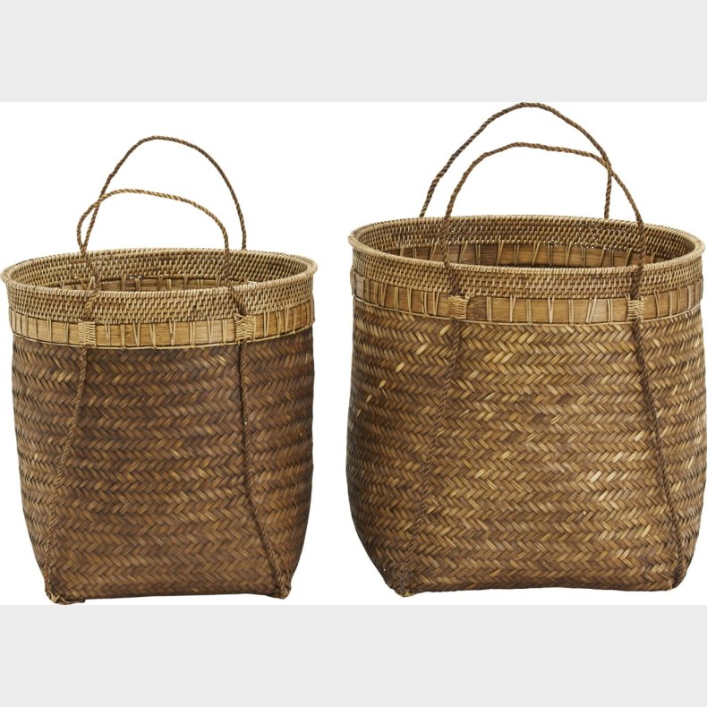 House Doctor - Kurve - Balie - Bambus - Natur - 2 Stk