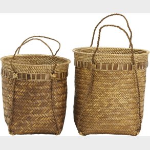 House Doctor - Kurve - Balie - Bambus - Natur - 2 Stk